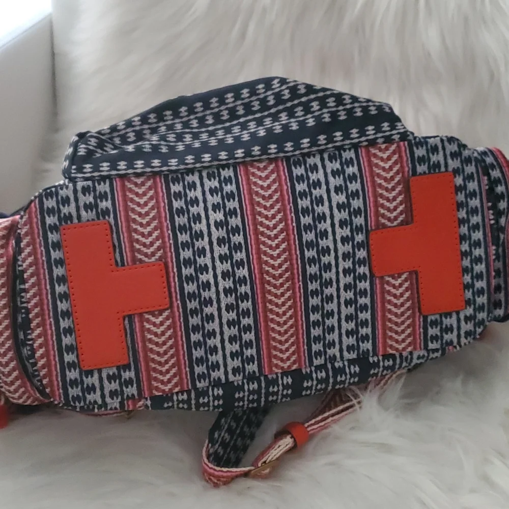 Tory Burch Pom Pom Scout Backpack - Picture 9 of 15